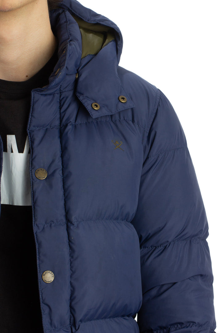 Chamarra Hacket London azul, detalle – ClosetRehab