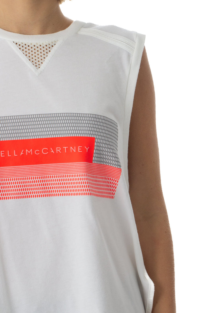 Blusa stella mccartney blanco, detalle – ClosetRehab