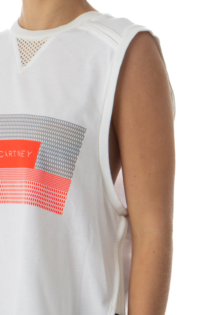 Blusa stella mccartney blanco, detalle 5 – ClosetRehab
