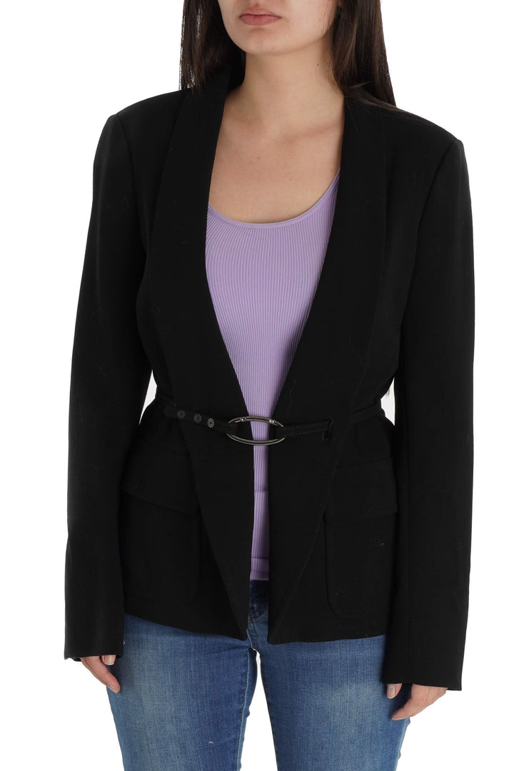 Saco Max Mara negro, vista frontal – ClosetRehab