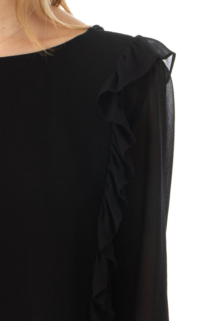 Blusa brochu walter negro, detalle – ClosetRehab