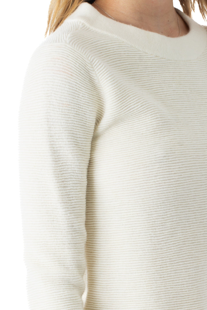 Blusa stella mccartney beige y blanco, detalle 5 – ClosetRehab