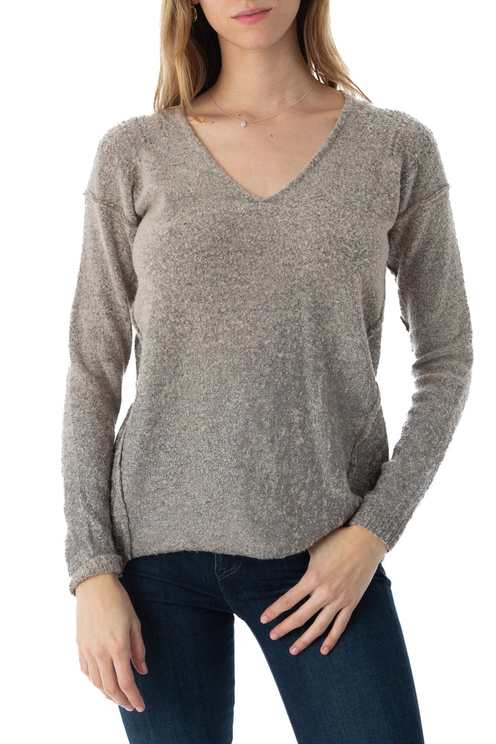 Suéter Rebecca Taylor café, vista frontal – ClosetRehab