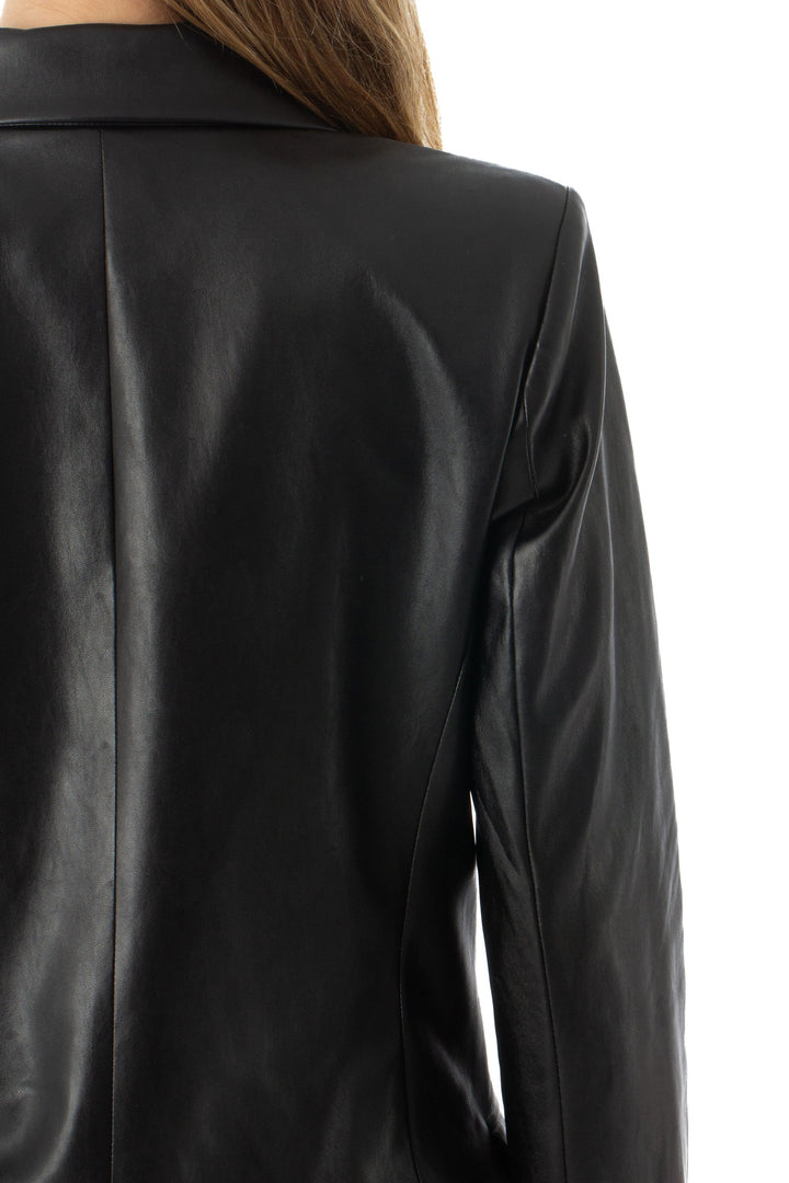 Saco bcbg maxazria azul y negro, detalle 6 – ClosetRehab