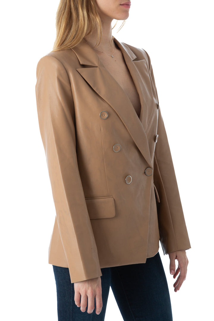 Saco bcbg maxazria café, vista posterior – ClosetRehab