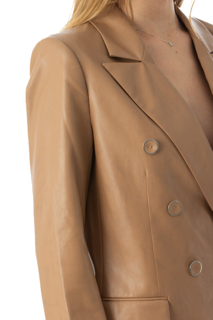Saco bcbg maxazria café, detalle 5 – ClosetRehab
