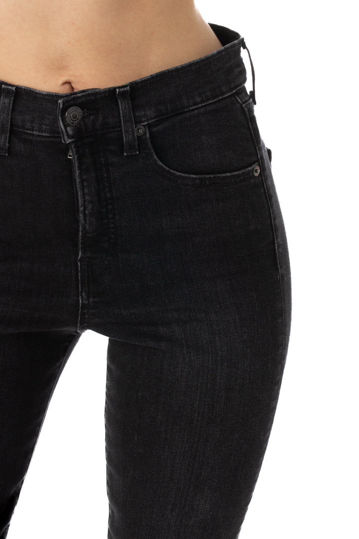 Jeans lulu lemon blanco y café, detalle 6 – ClosetRehab