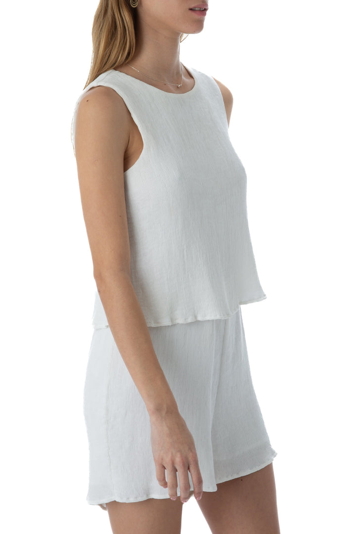 Vestido joa blanco, vista posterior – ClosetRehab