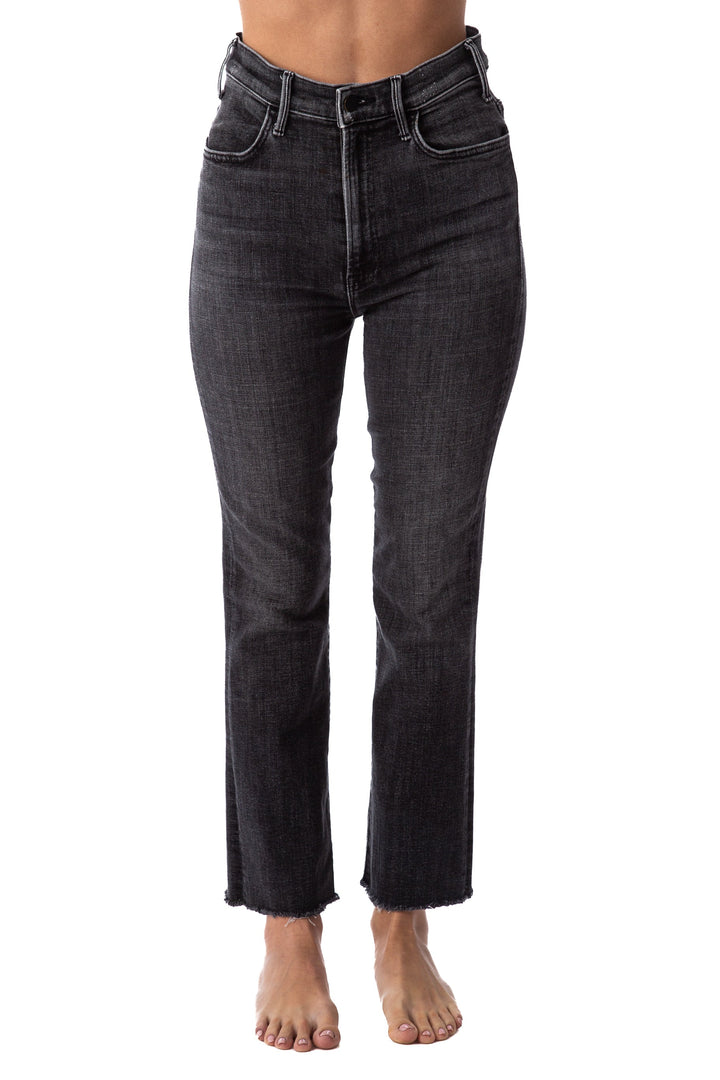 Jeans mother gris, vista frontal – ClosetRehab