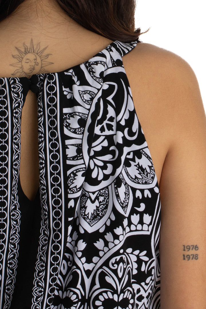 Vestido White House Black Market negro, detalle 6 – ClosetRehab