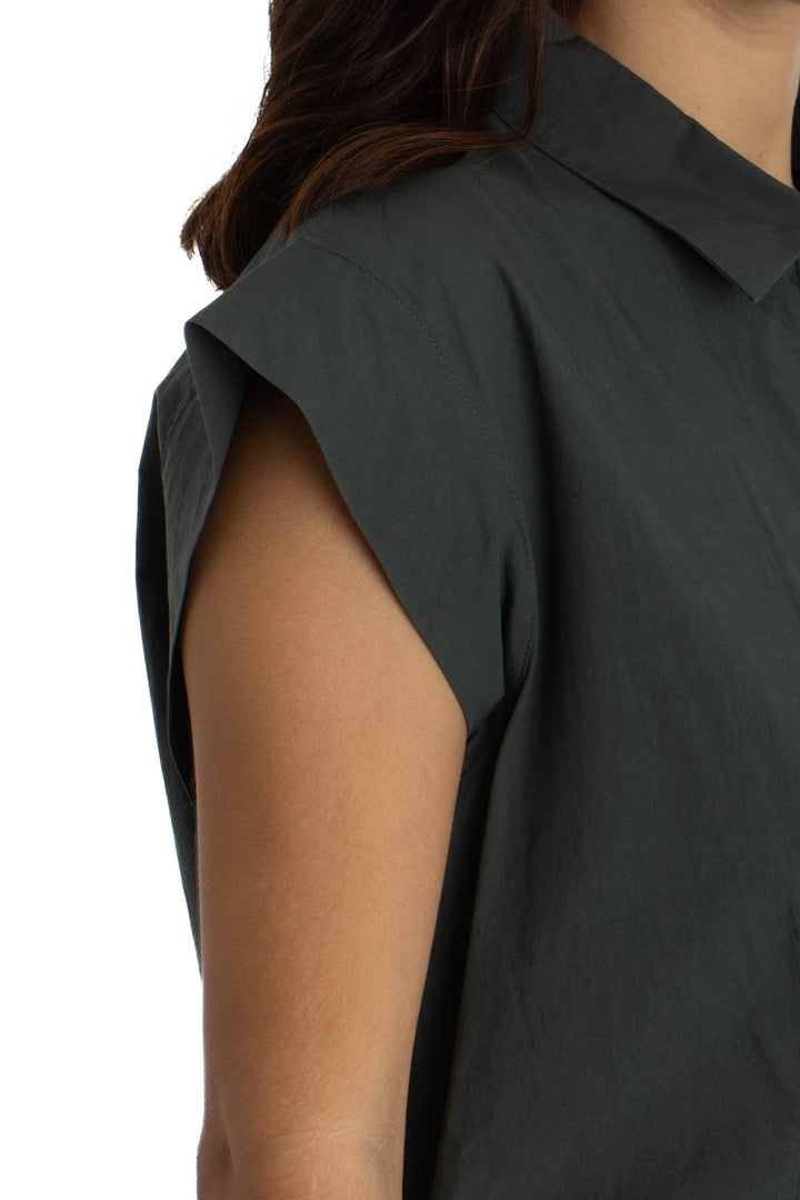 Vestido Ambrosi verde, detalle 5 – ClosetRehab