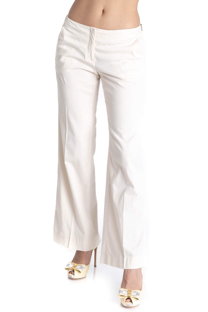 Pantalón Theory beige, vista frontal – ClosetRehab