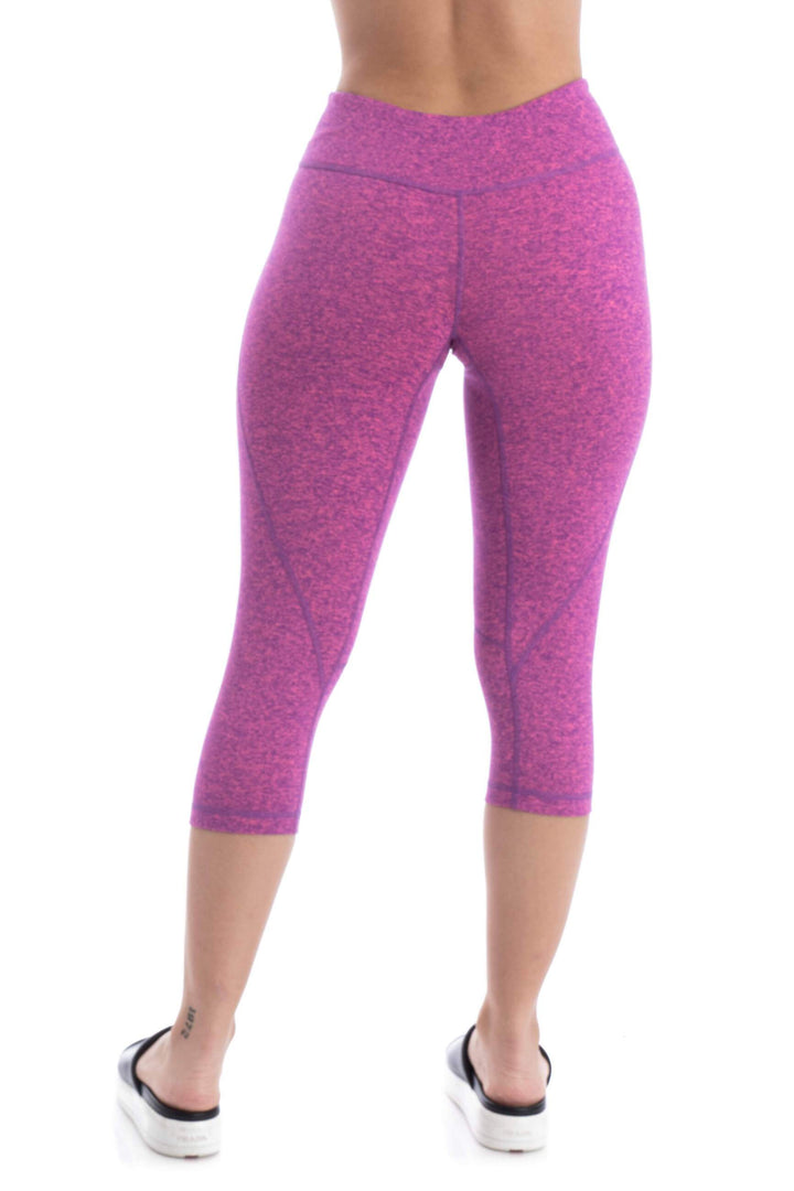 Pantalón Zella estampado y rosa, vista posterior – ClosetRehab