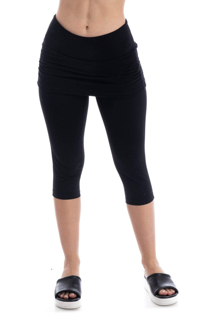 Pantalón Zella negro, vista frontal – ClosetRehab