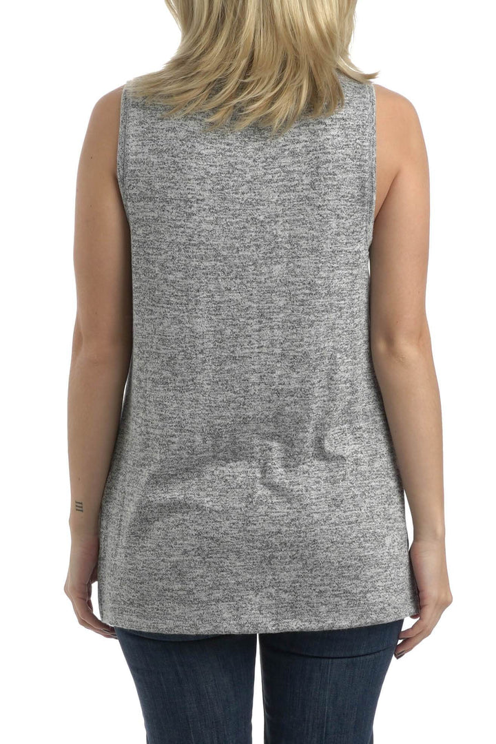Blusa A New Day gris, vista posterior – ClosetRehab