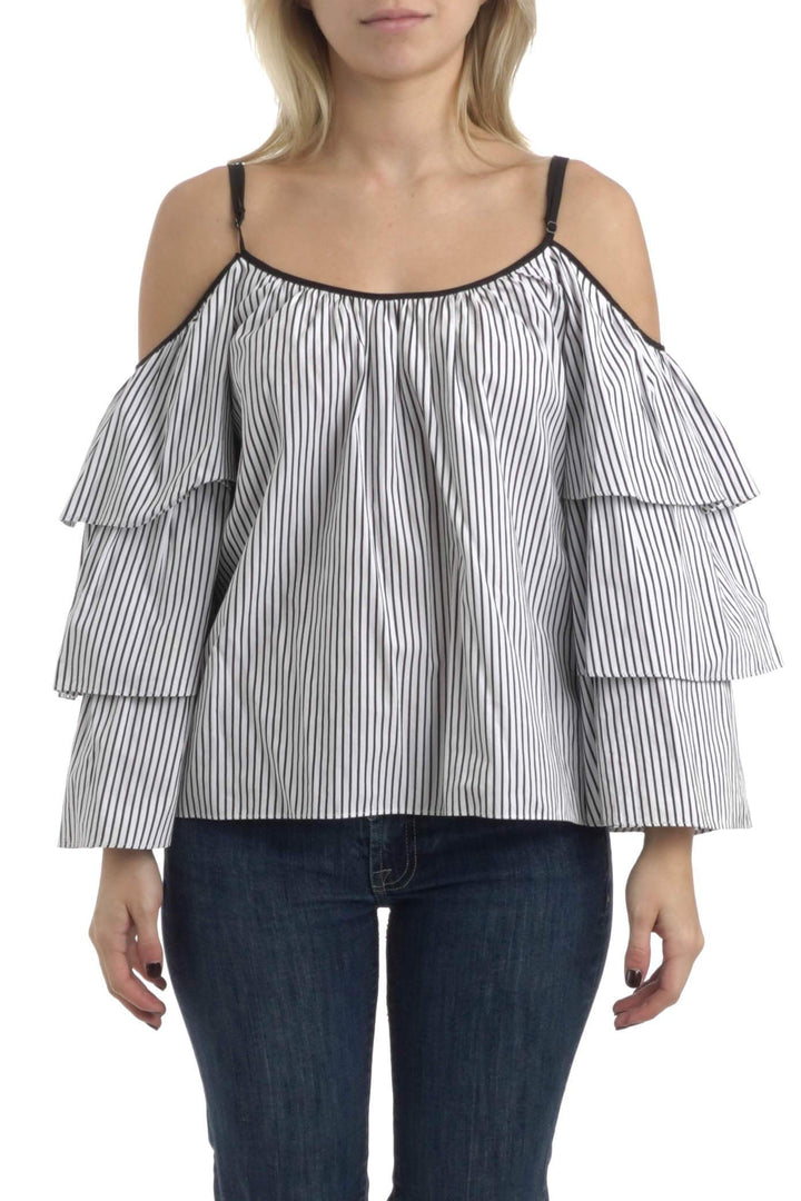 Blusa Parker estampado, vista frontal – ClosetRehab
