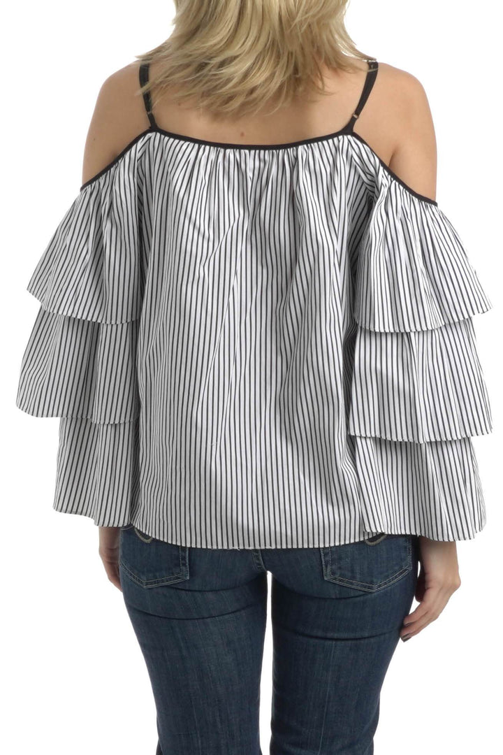 Blusa Parker estampado, vista posterior – ClosetRehab