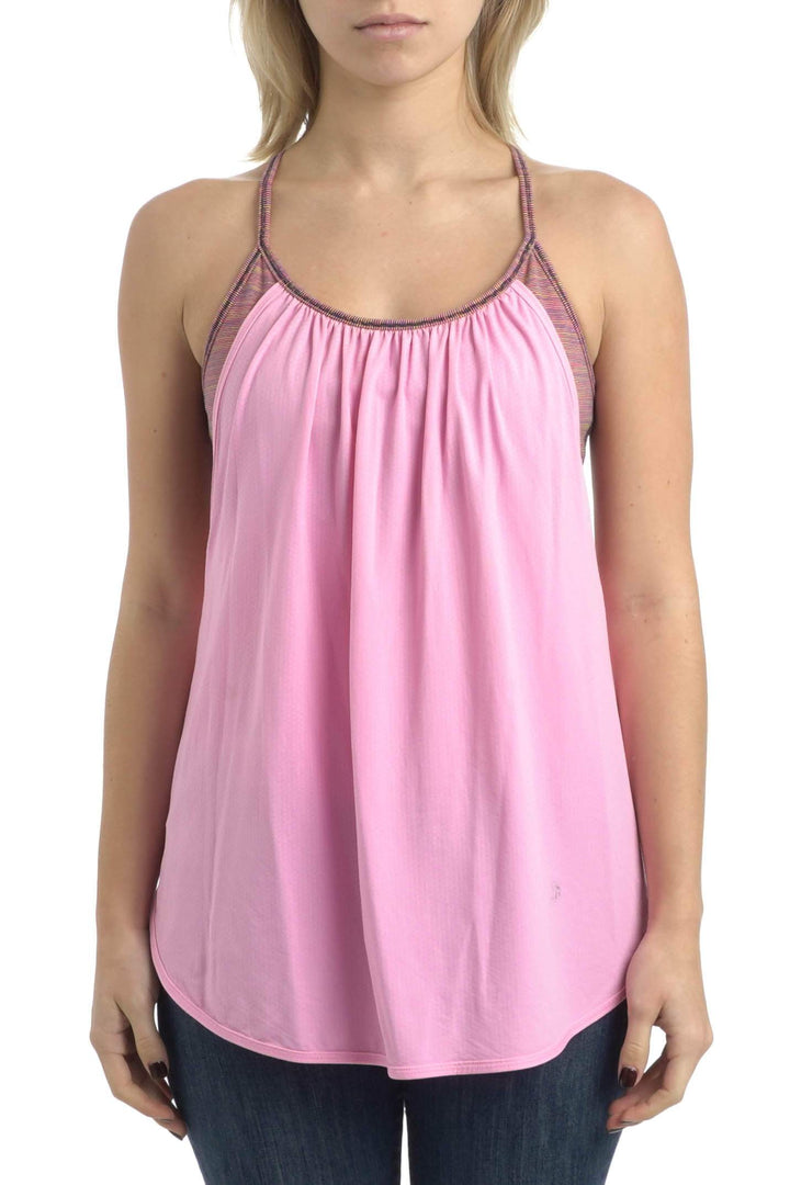 Blusa Lulu Lemon rosa, vista frontal – ClosetRehab