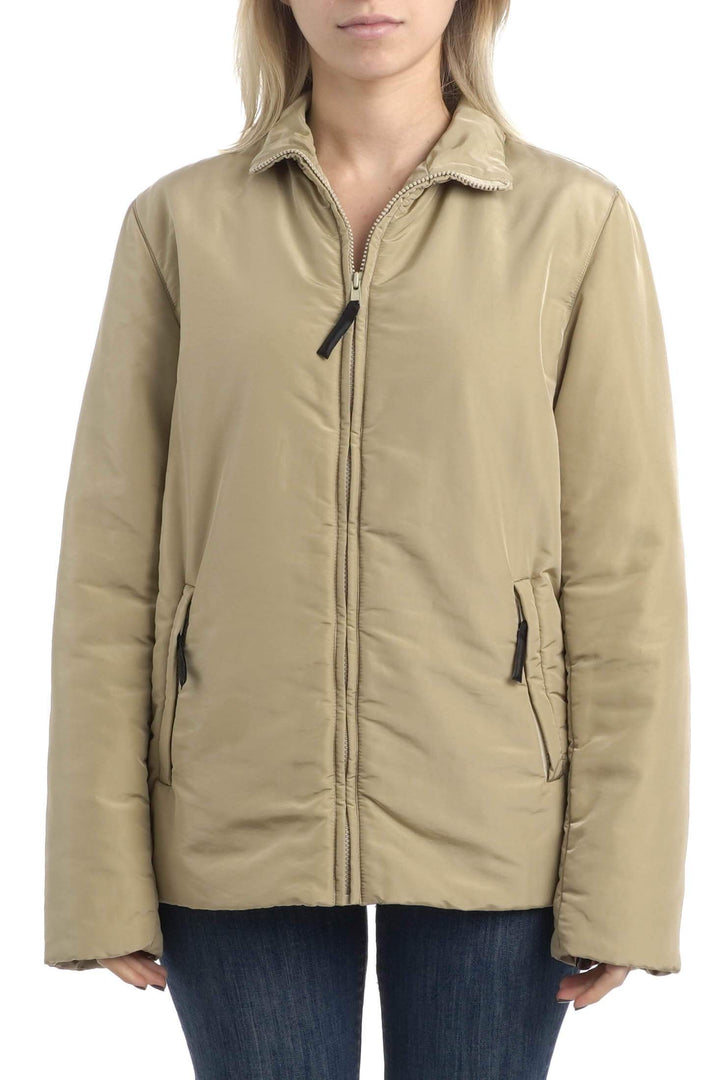 Chamarra MaxMara dorado, vista frontal – ClosetRehab