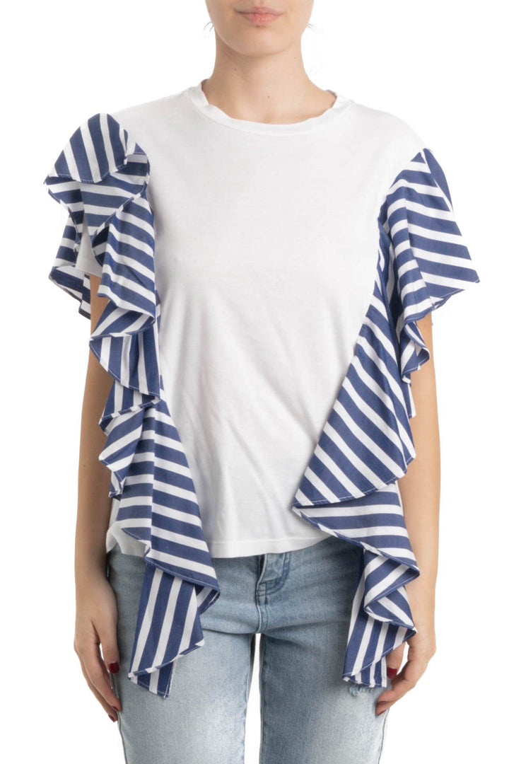 Blusa ADEAM blanco, vista frontal – ClosetRehab