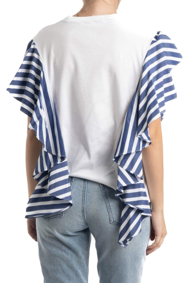 Blusa ADEAM blanco, vista posterior – ClosetRehab