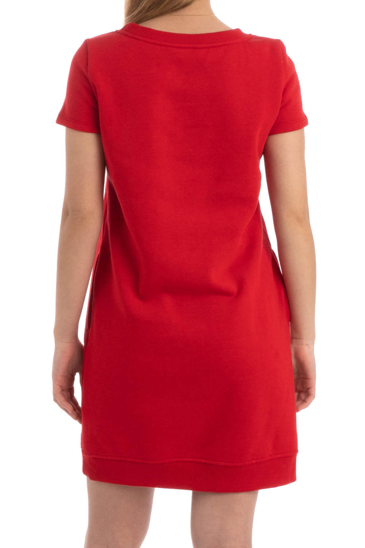 Vestido Tommy Hilfiger rojo, vista posterior – ClosetRehab