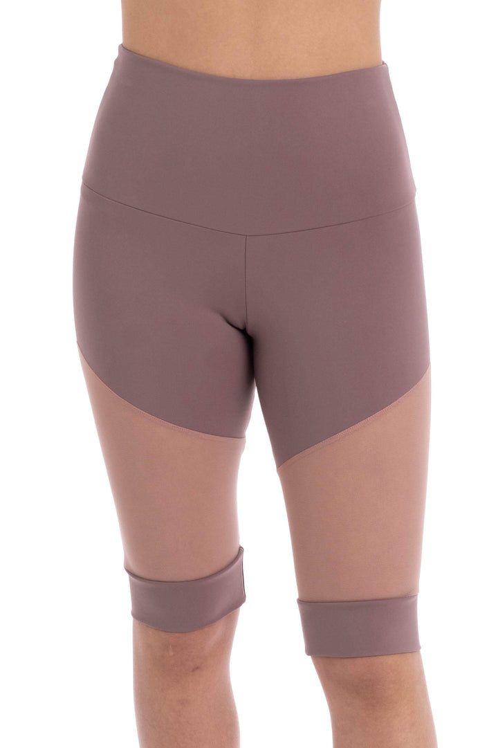 Short Port de Bras morado, vista frontal – ClosetRehab