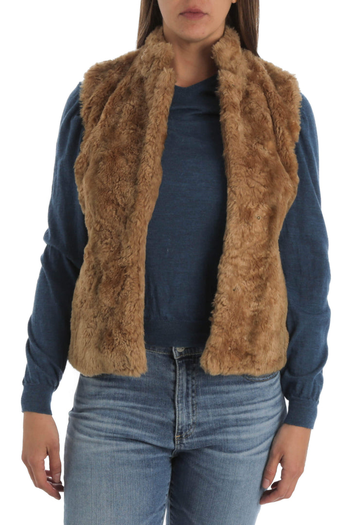 Chaleco Armani Exchange café, vista frontal – ClosetRehab