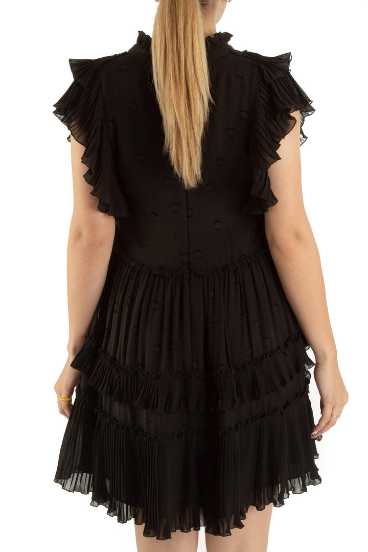 Vestido Kate Spade NWT negro, vista posterior – ClosetRehab