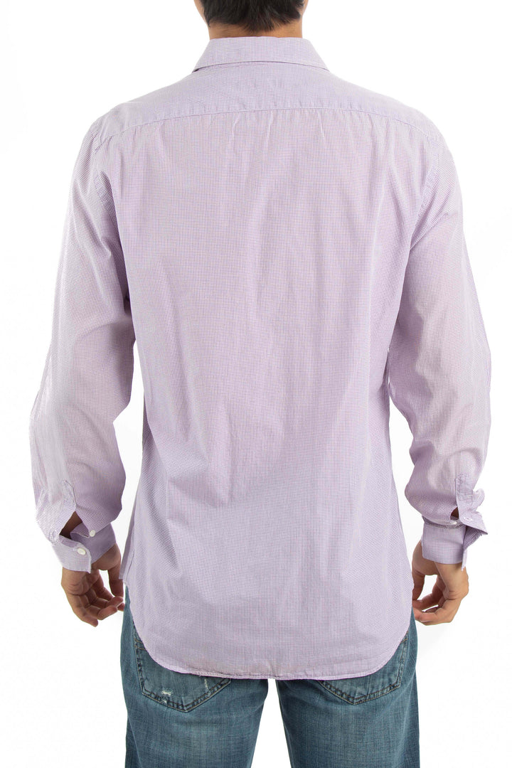 Camisa Burberry morado, vista posterior – ClosetRehab