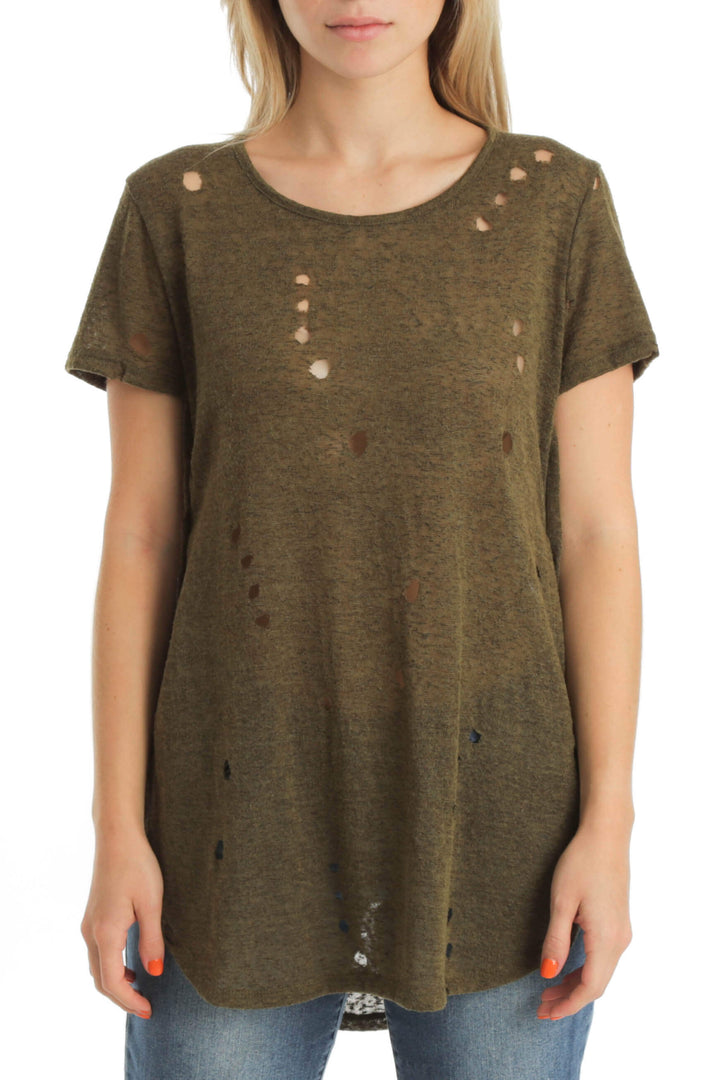 Blusa verde, vista frontal – ClosetRehab