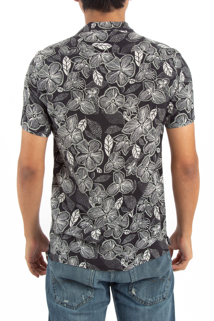 Camisa Zara negro, vista posterior – ClosetRehab