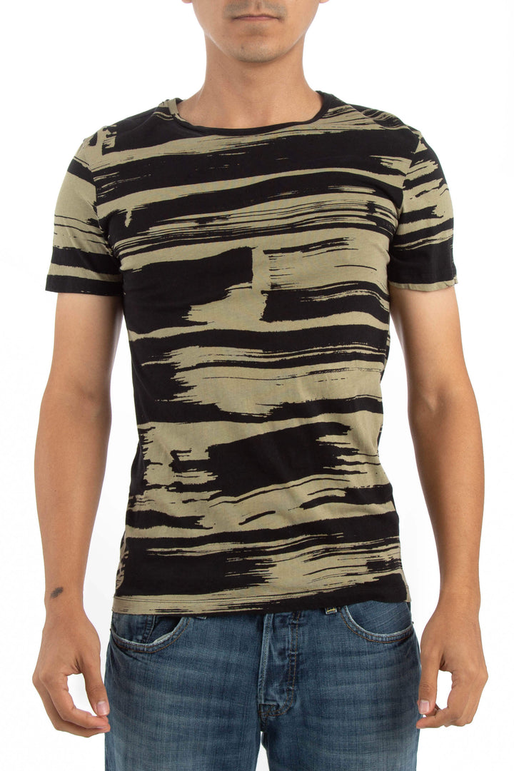 Camiseta Zara verde, vista frontal – ClosetRehab