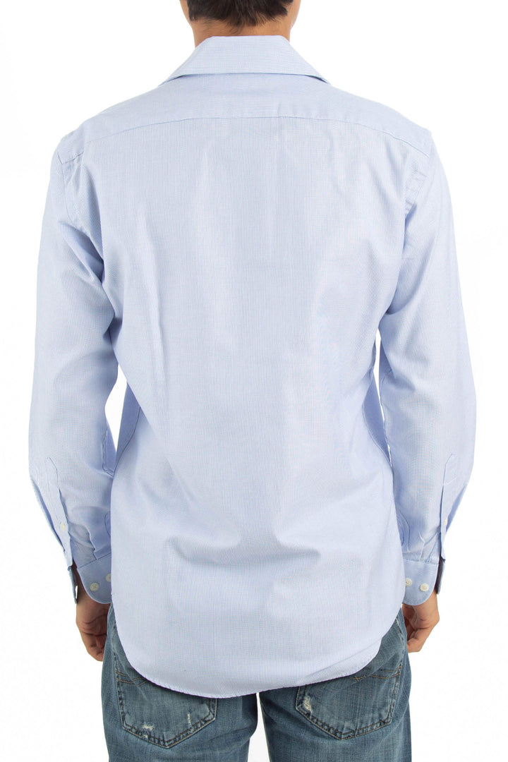 Camisa Saks Fifth Avenue azul, vista posterior – ClosetRehab