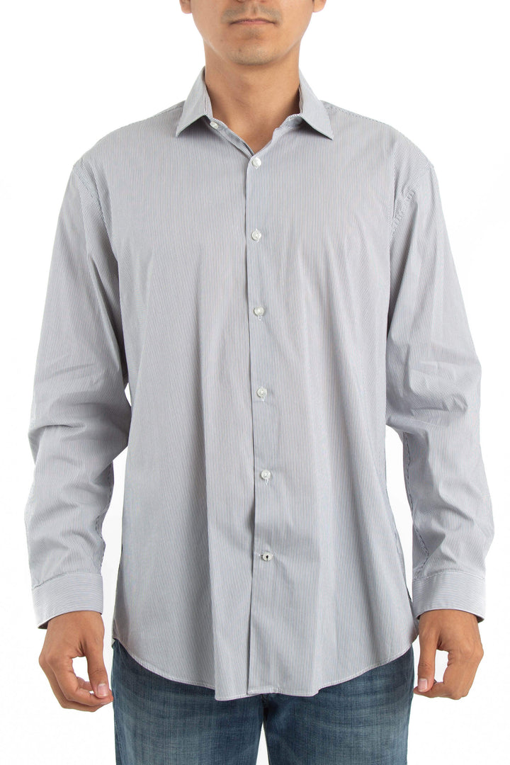 Camisa Calvin Klein gris, vista frontal – ClosetRehab