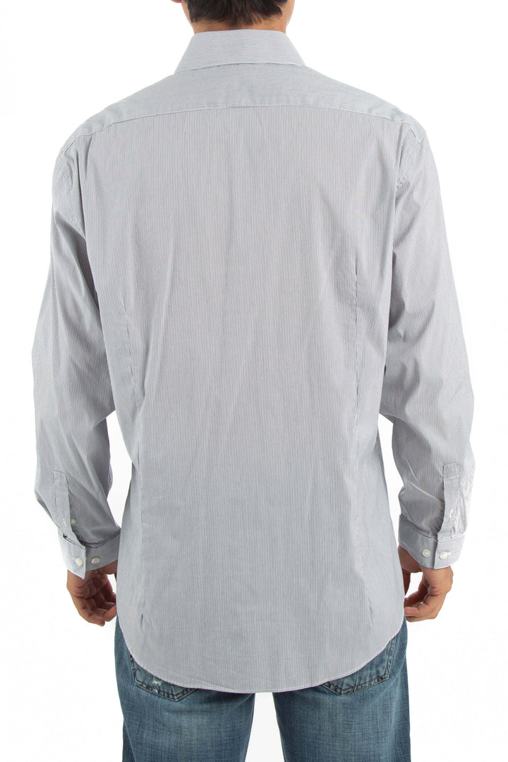 Camisa Calvin Klein gris, vista posterior – ClosetRehab