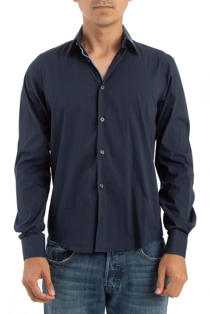 Camisa Red azul, vista frontal – ClosetRehab