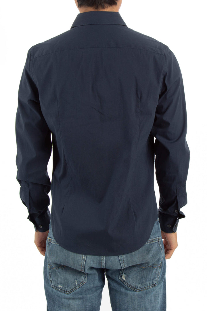 Camisa Red azul, vista posterior – ClosetRehab