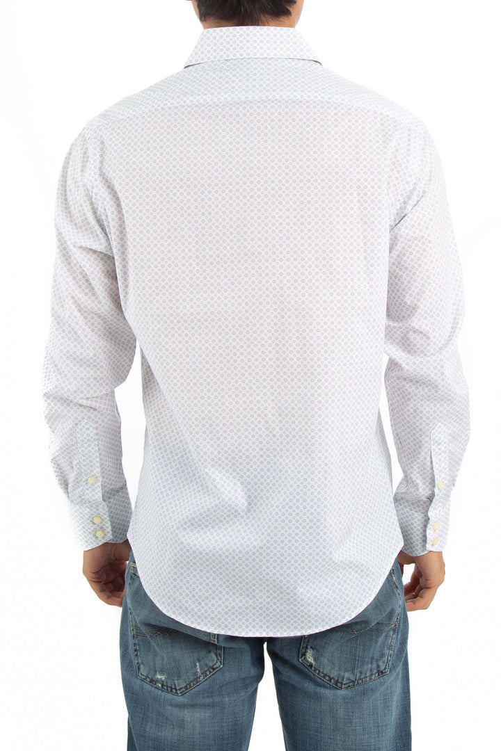 Camisa Thomas Dean blanco, vista posterior – ClosetRehab