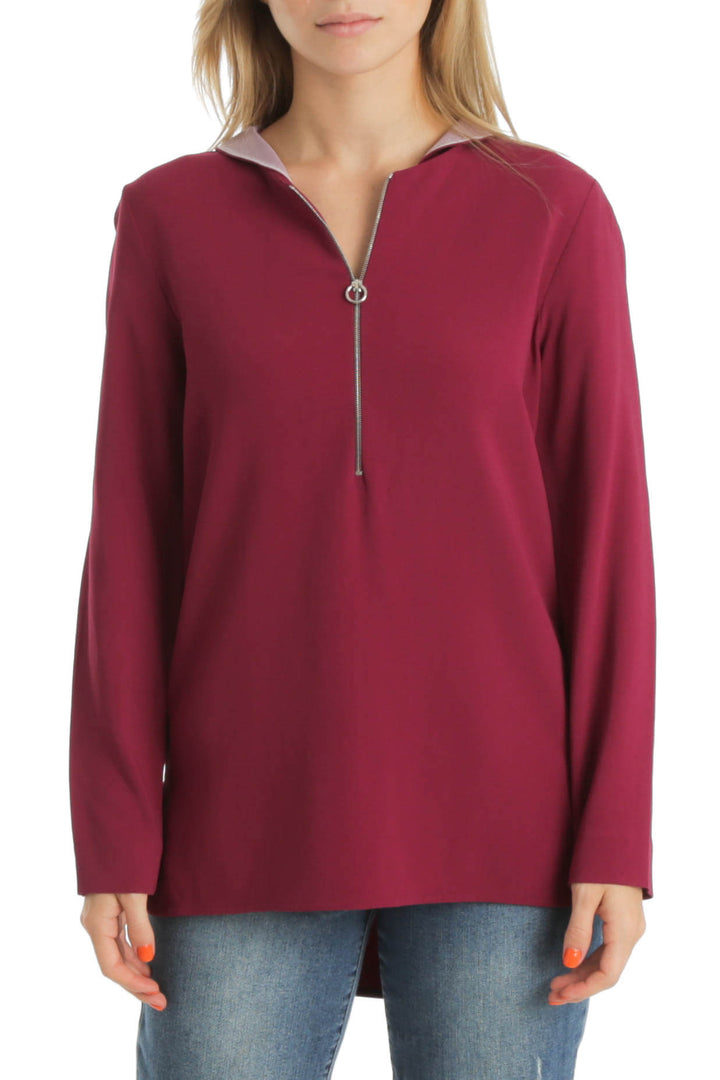 Blusa Stella McCartney morado, vista frontal – ClosetRehab