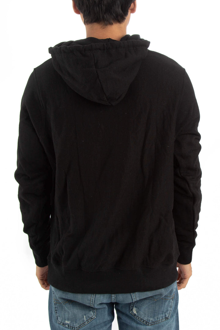 Sudadera Pull & Bear negro, vista posterior – ClosetRehab