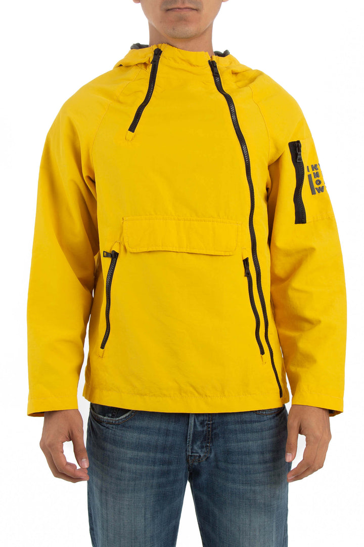 Chamarra Zara Boys amarillo, vista frontal – ClosetRehab