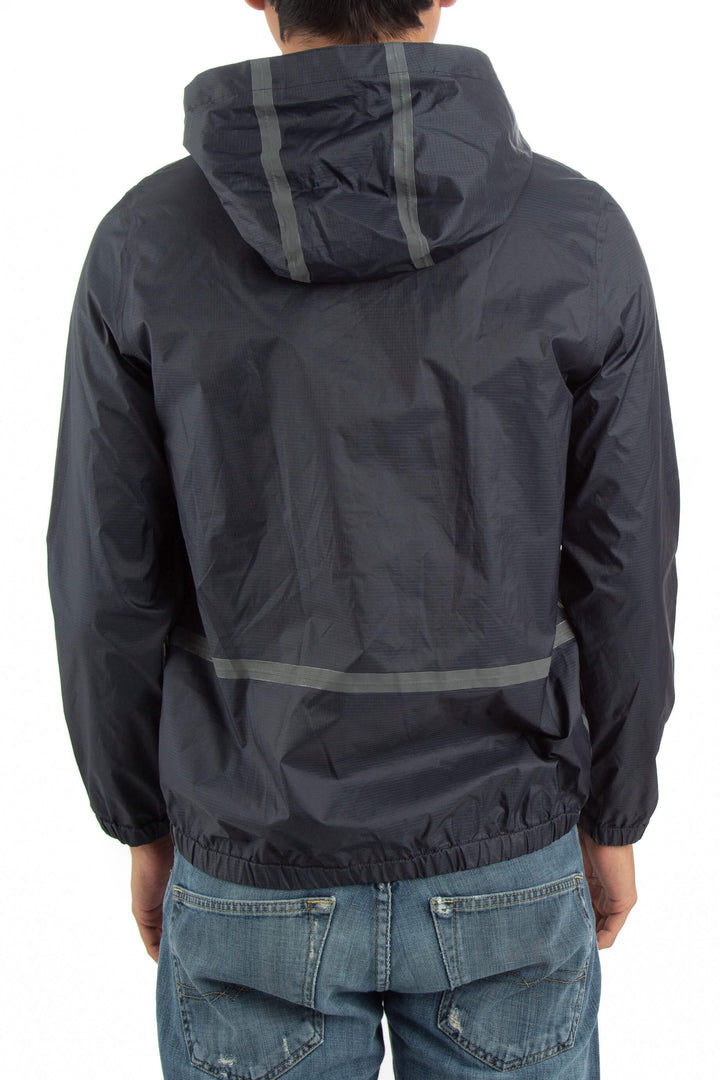 Chamarra Massimo Dutti gris, vista posterior – ClosetRehab