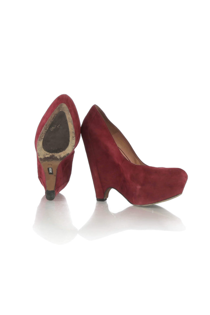 Zapato Pura Lopez rojo, detalle 6 – ClosetRehab