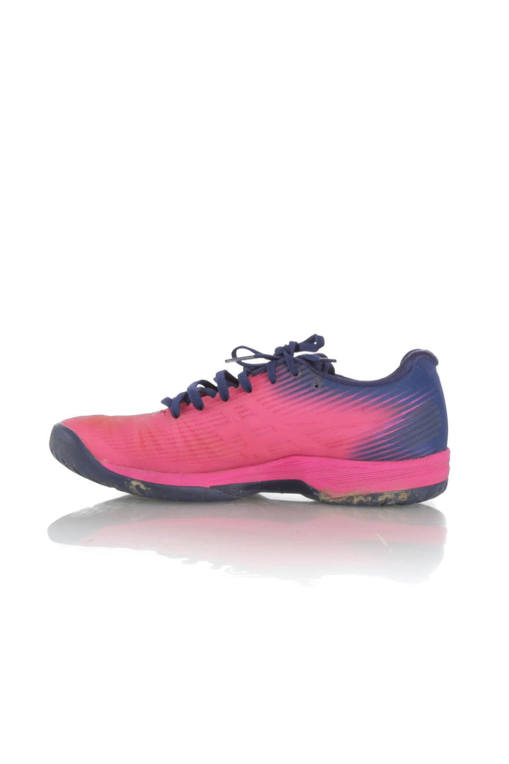 Zapato Asics rosa, vista lateral – ClosetRehab