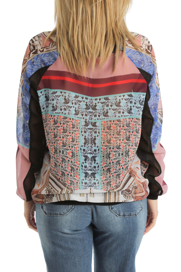 Blusa Clover Canyon estampado, vista posterior – ClosetRehab