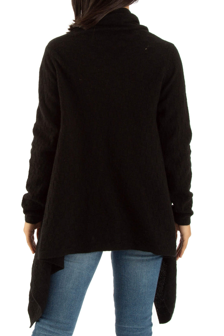 Suéter Neiman Marcus negro, vista posterior – ClosetRehab