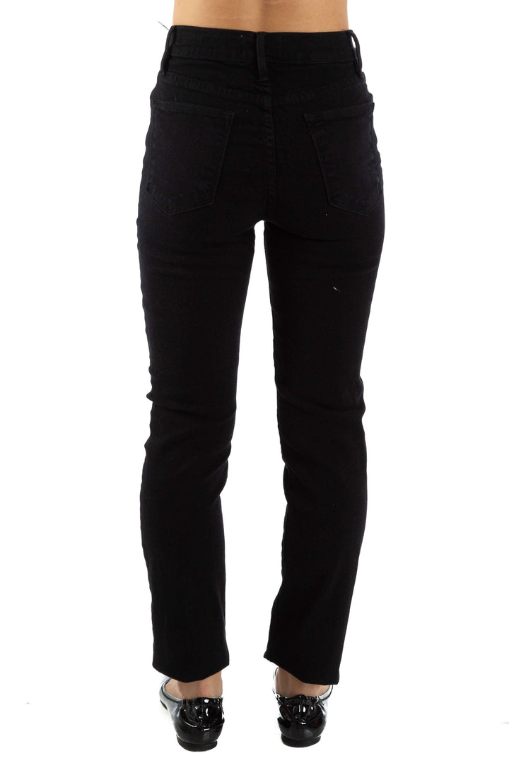 Jeans FRAME negro, vista posterior – ClosetRehab
