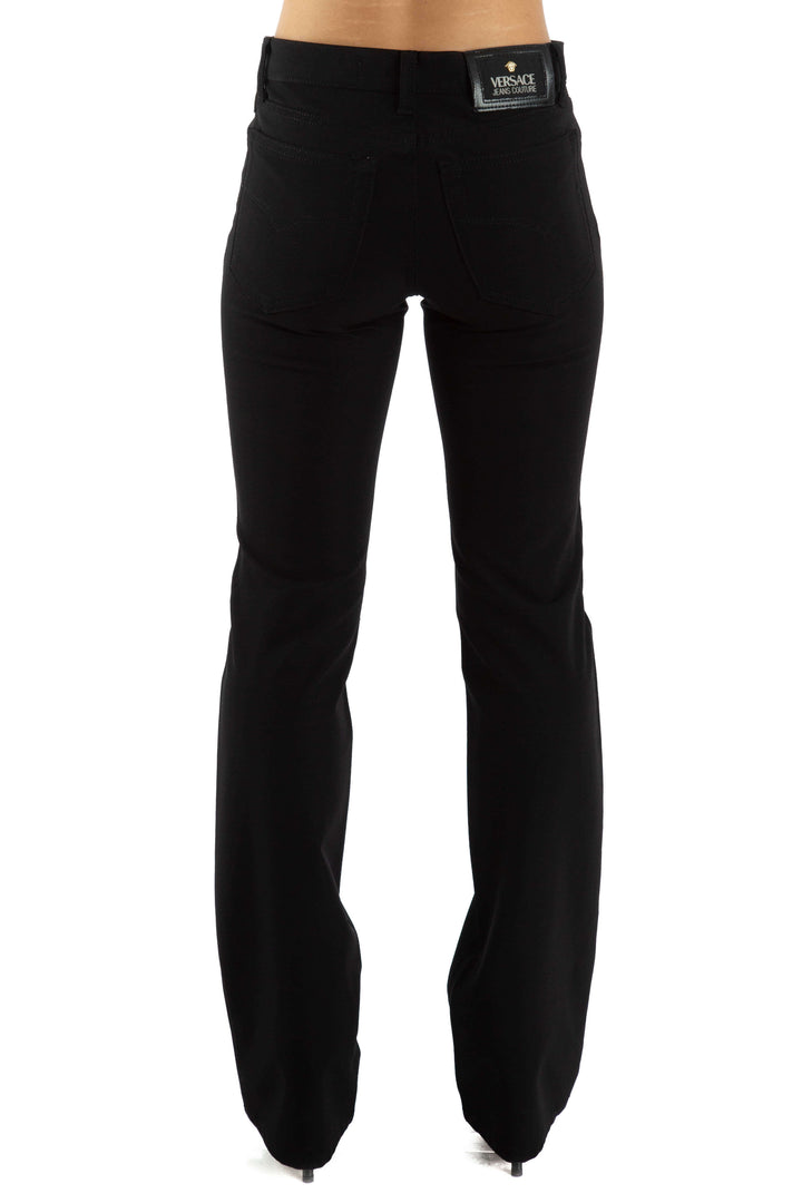 Jeans Versace Jeans Couture negro, vista posterior – ClosetRehab