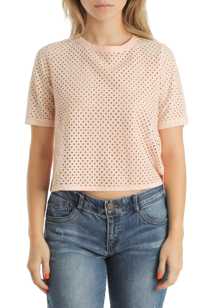 Blusa Banana Republic naranja, vista frontal – ClosetRehab